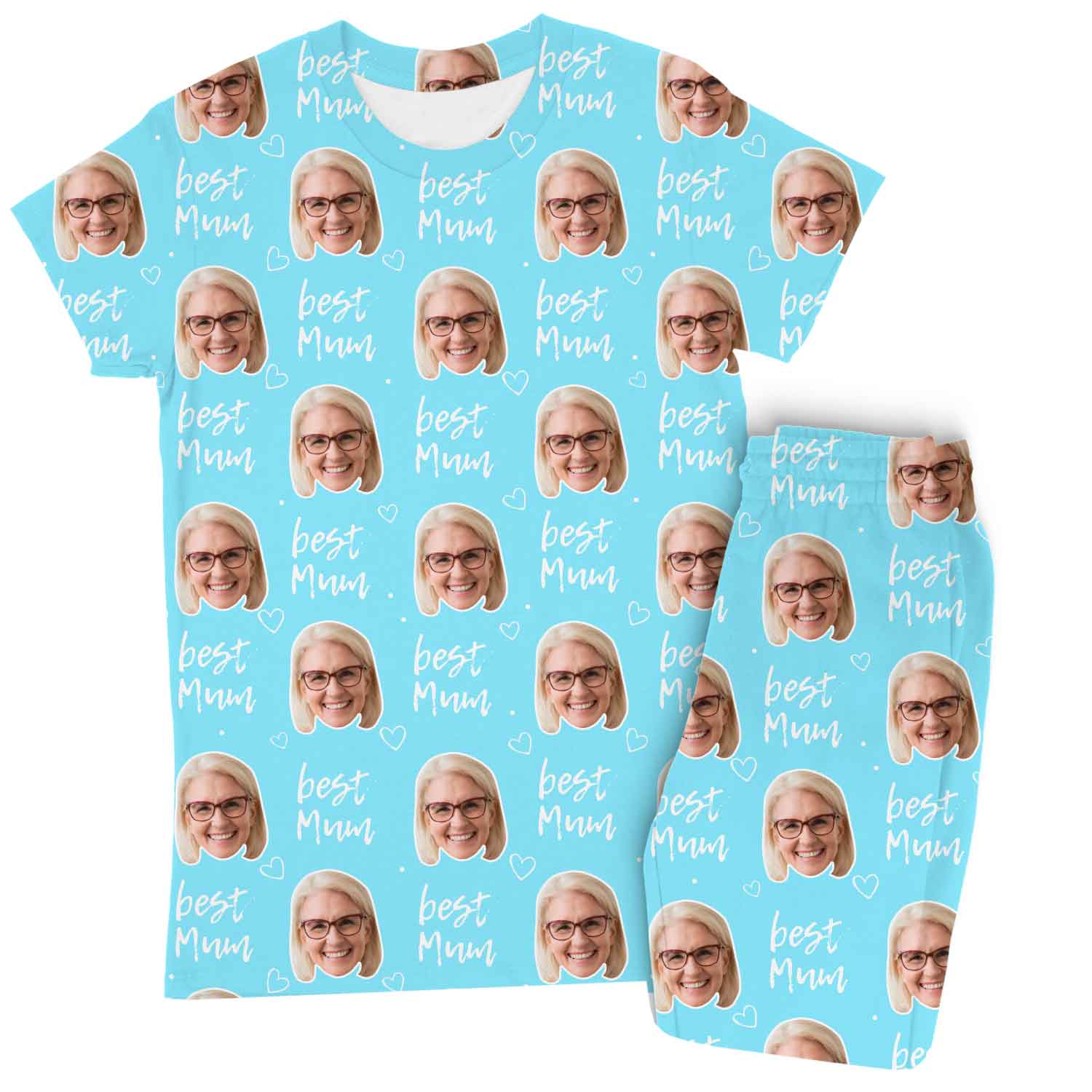 Women's Best Mum Personalised Pyjamas - Trouser Set