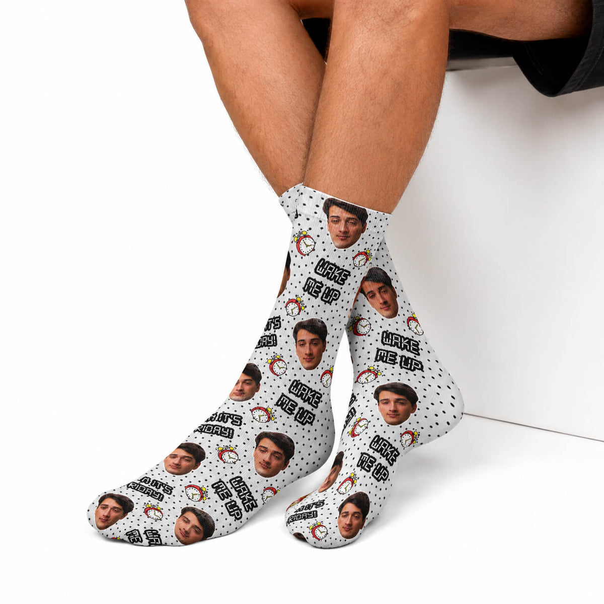 Wake Me Up When It's Friday Socks