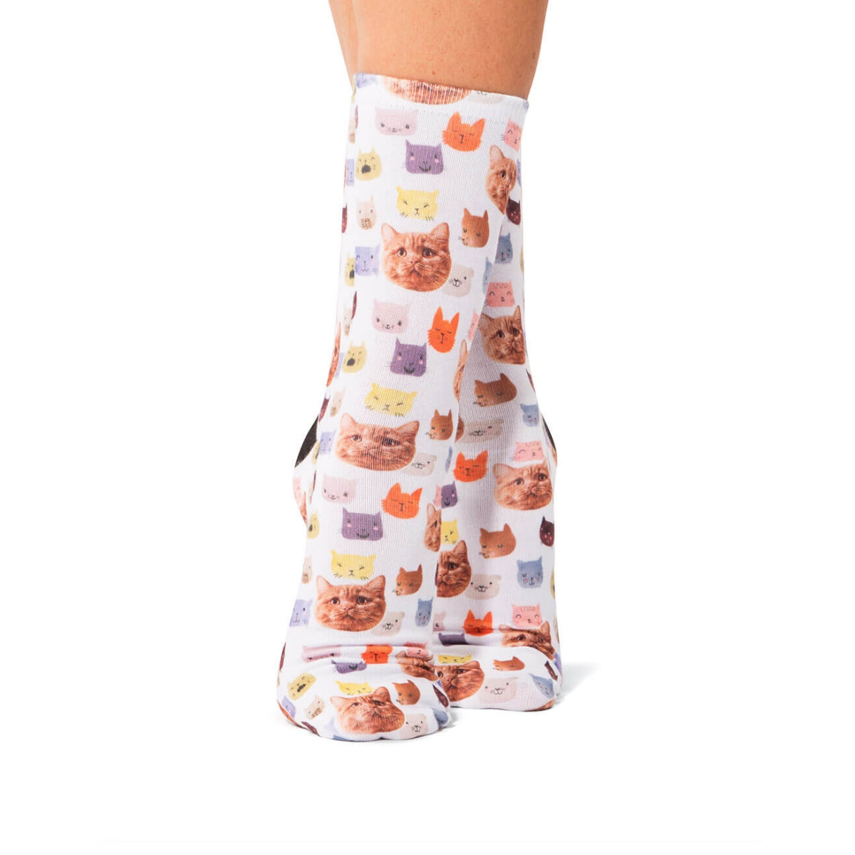 Watercolour Cat Socks