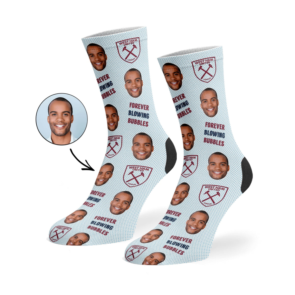 Forever Blowing Bubbles Socks