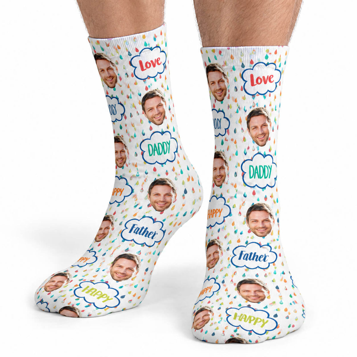Love You Daddy Socks