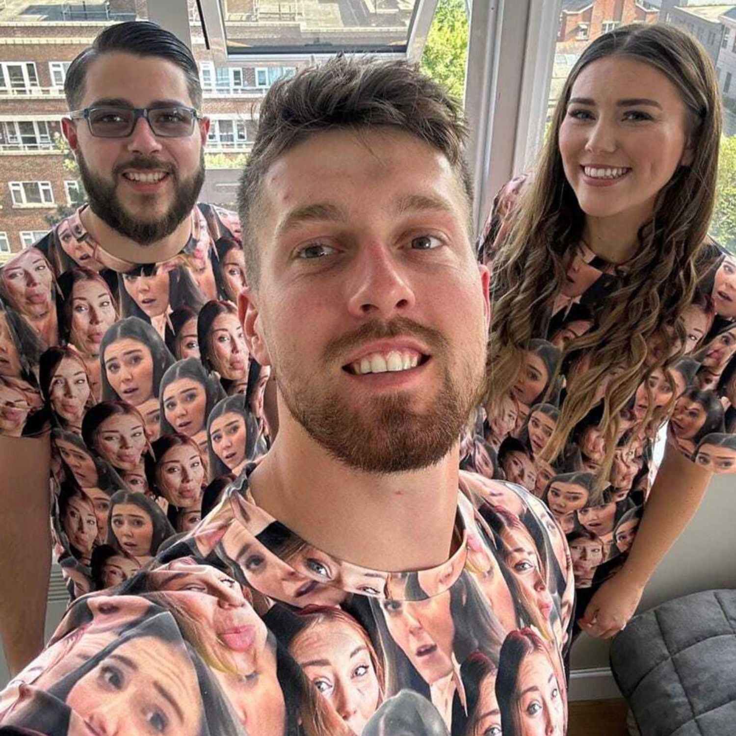funny customer photo personalised t shirt