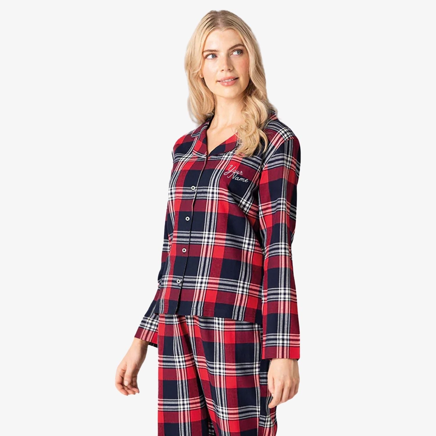 Womens Personalised Family Matching Pyjamas