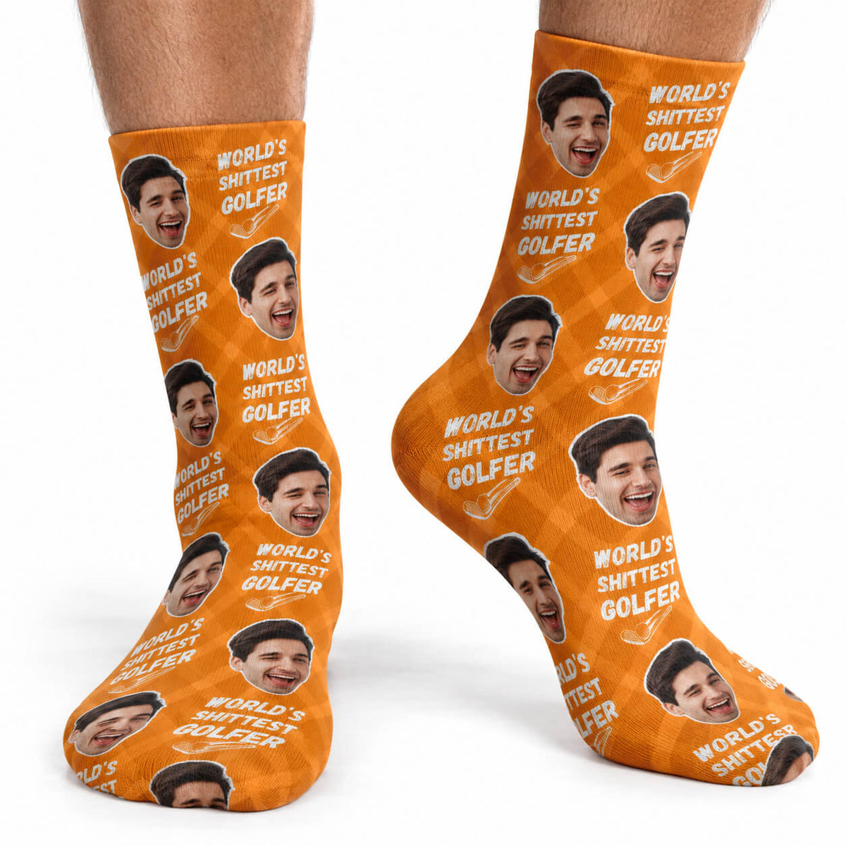 World's Sh*ttest Golfer Socks
