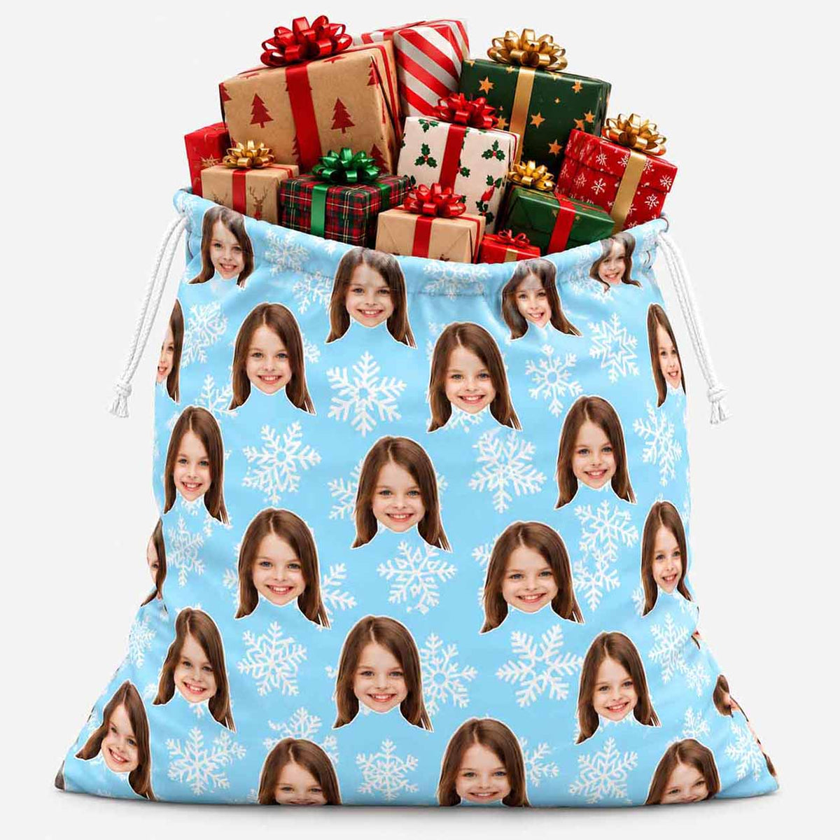Snowflake Christmas Sack