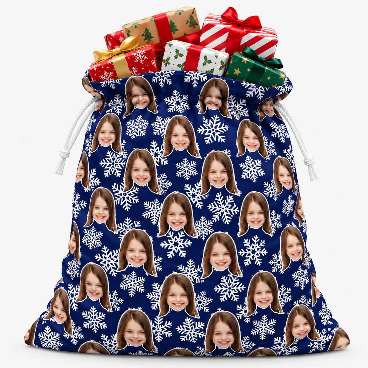 Snowflake Christmas Sack