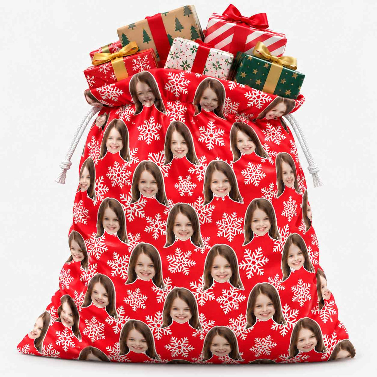 Snowflake Christmas Sack