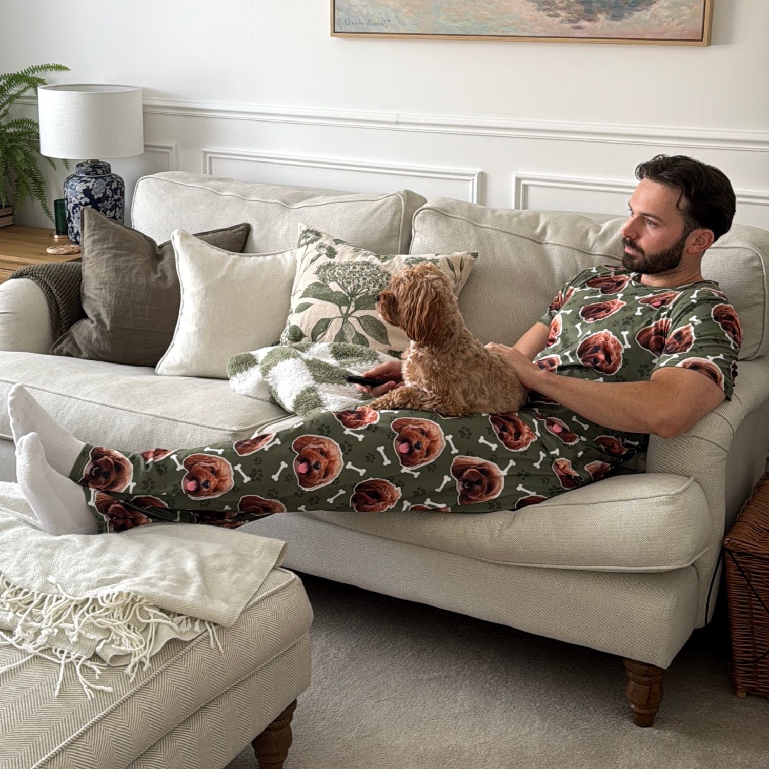 Your Dog Men's Personalised Pyjamas - Trouser Set