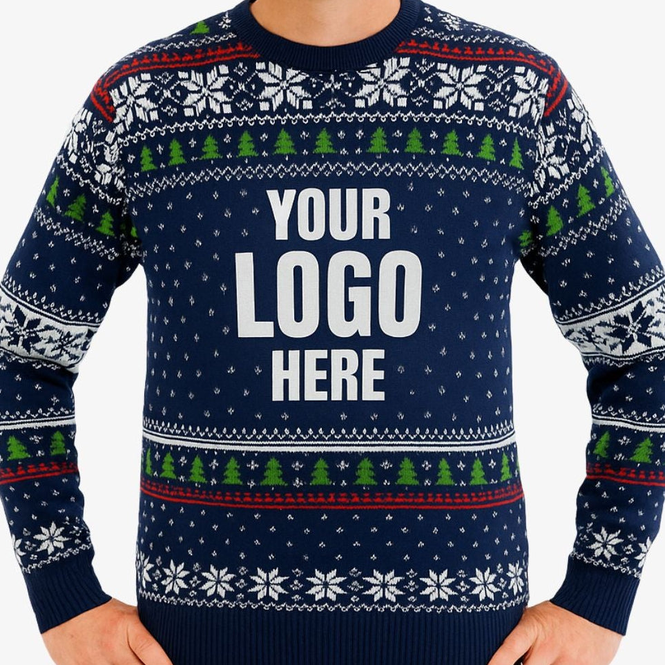 Your Logo Personalised Christmas Jumper