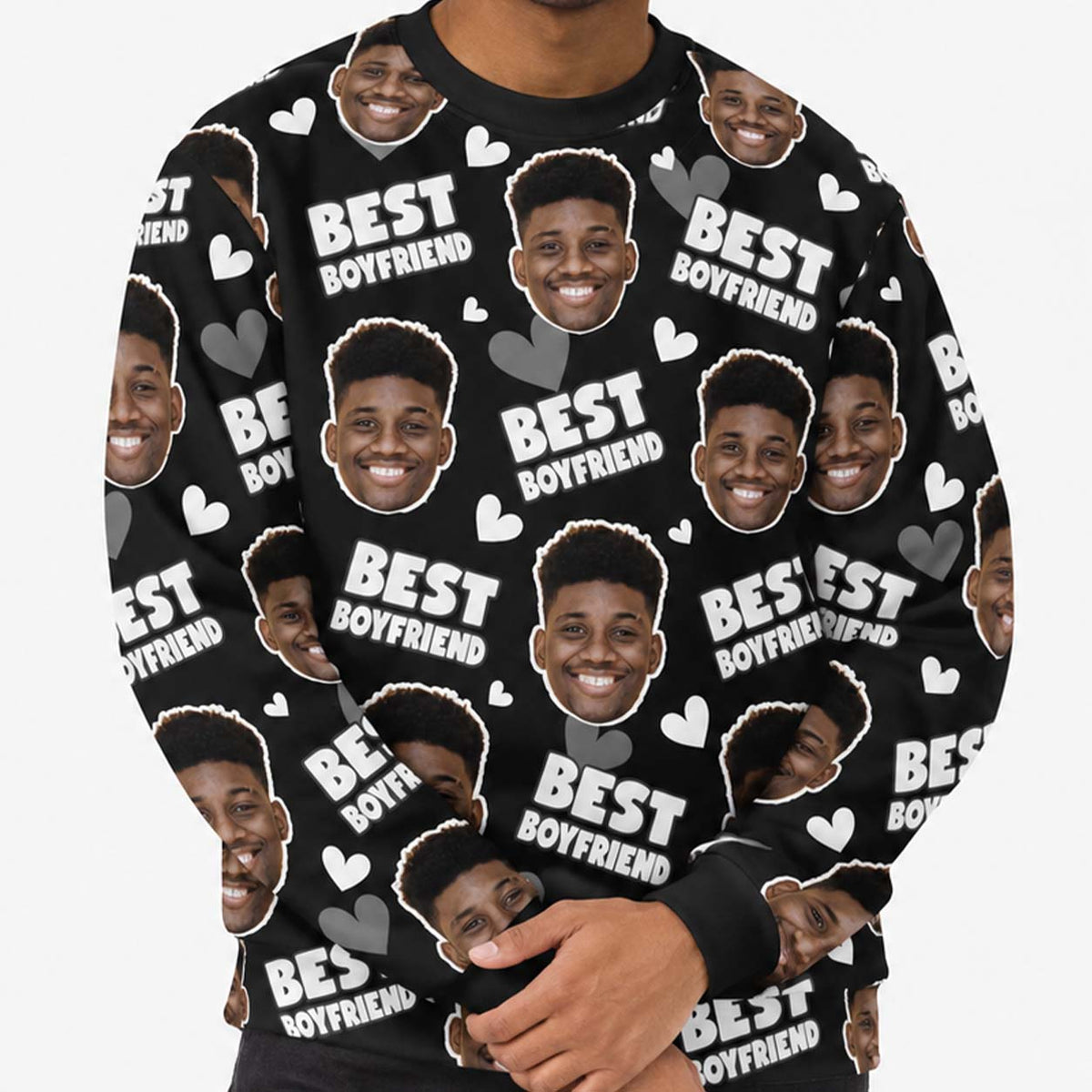 Best Boyfriend Personalised Sweatshirt