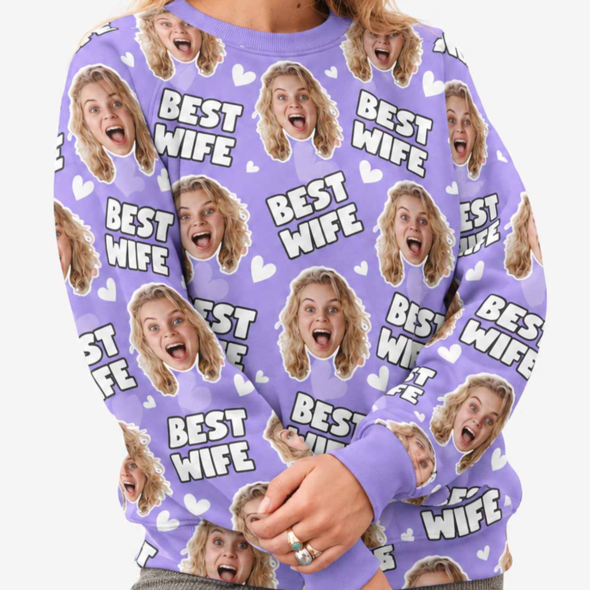 Best Wife Personalised Sweatshirt
