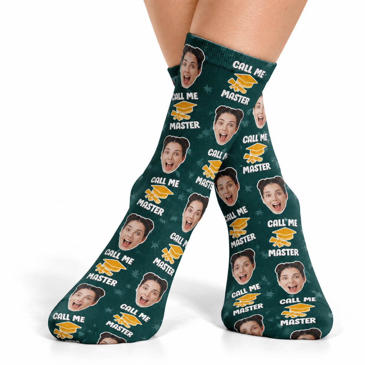 Call Me Master Graduation Socks