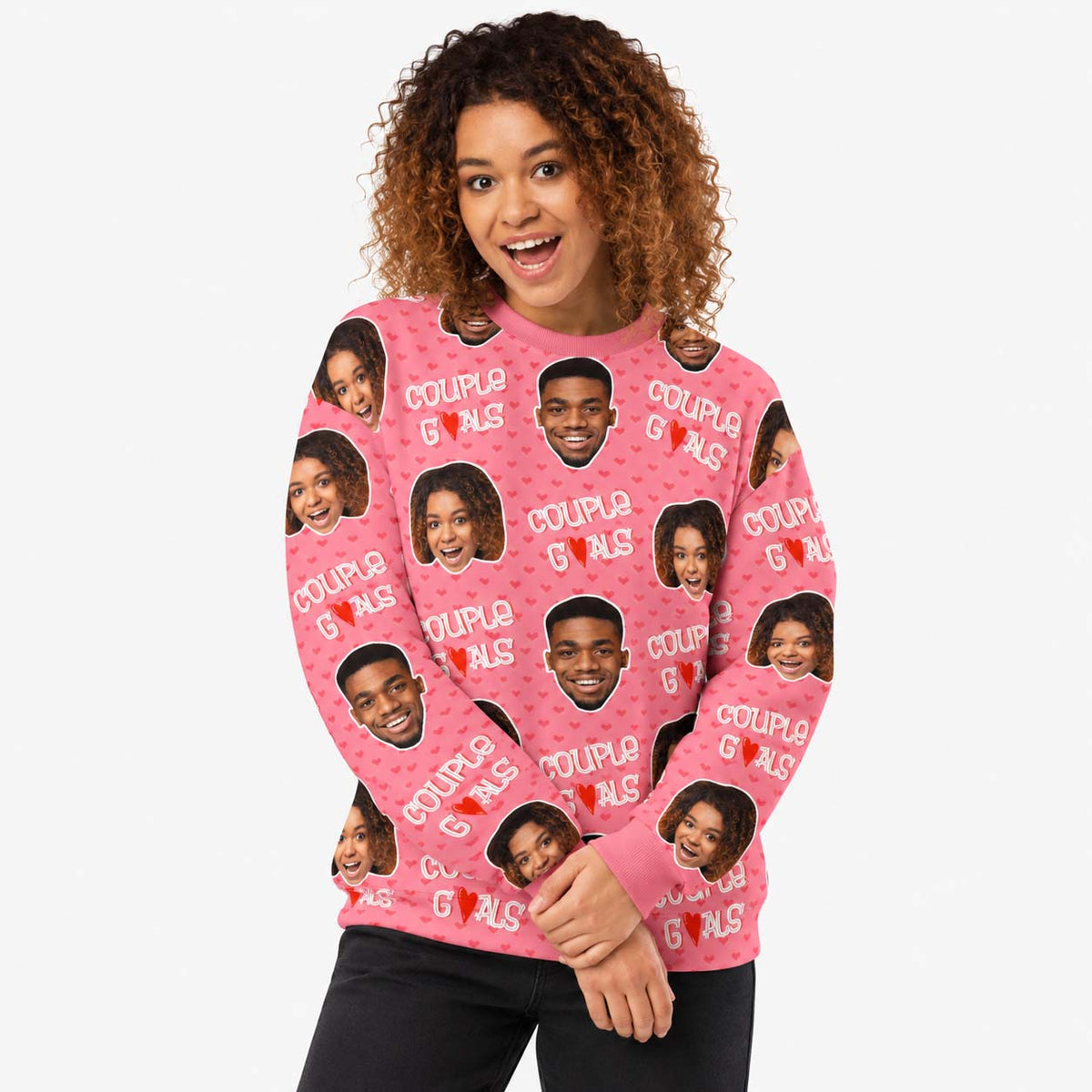 Couple Goals Personalised Sweatshirt