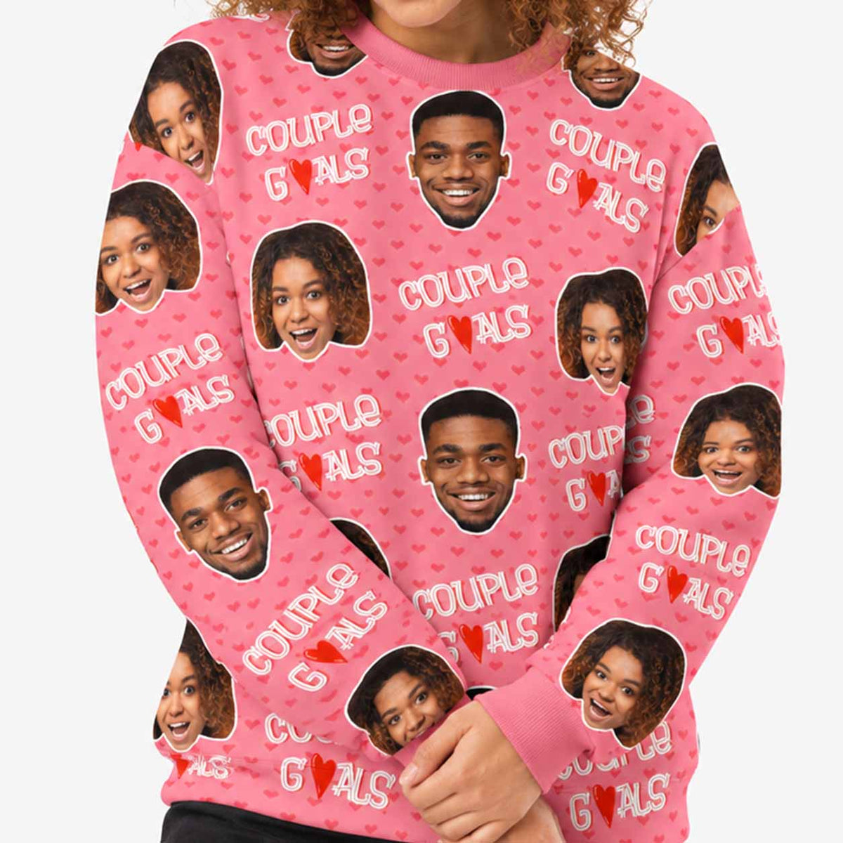 Couple Goals Personalised Sweatshirt