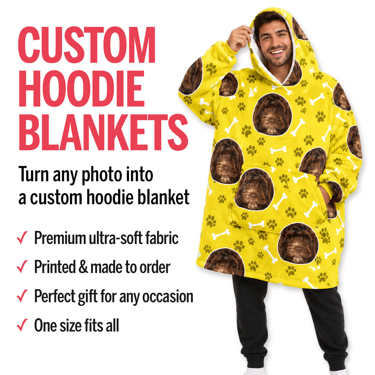 Perfect Woman Hoodie Blanket