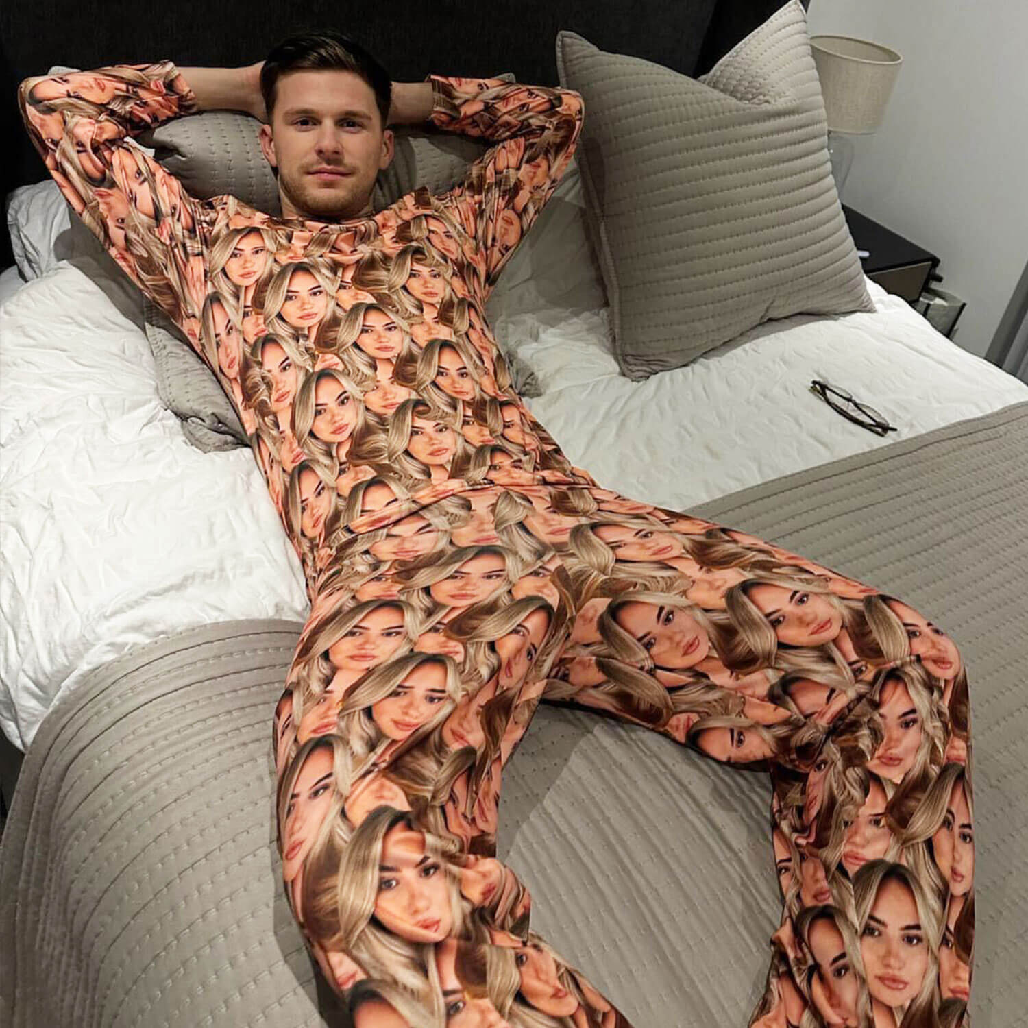 Men's Face Mash Pyjamas