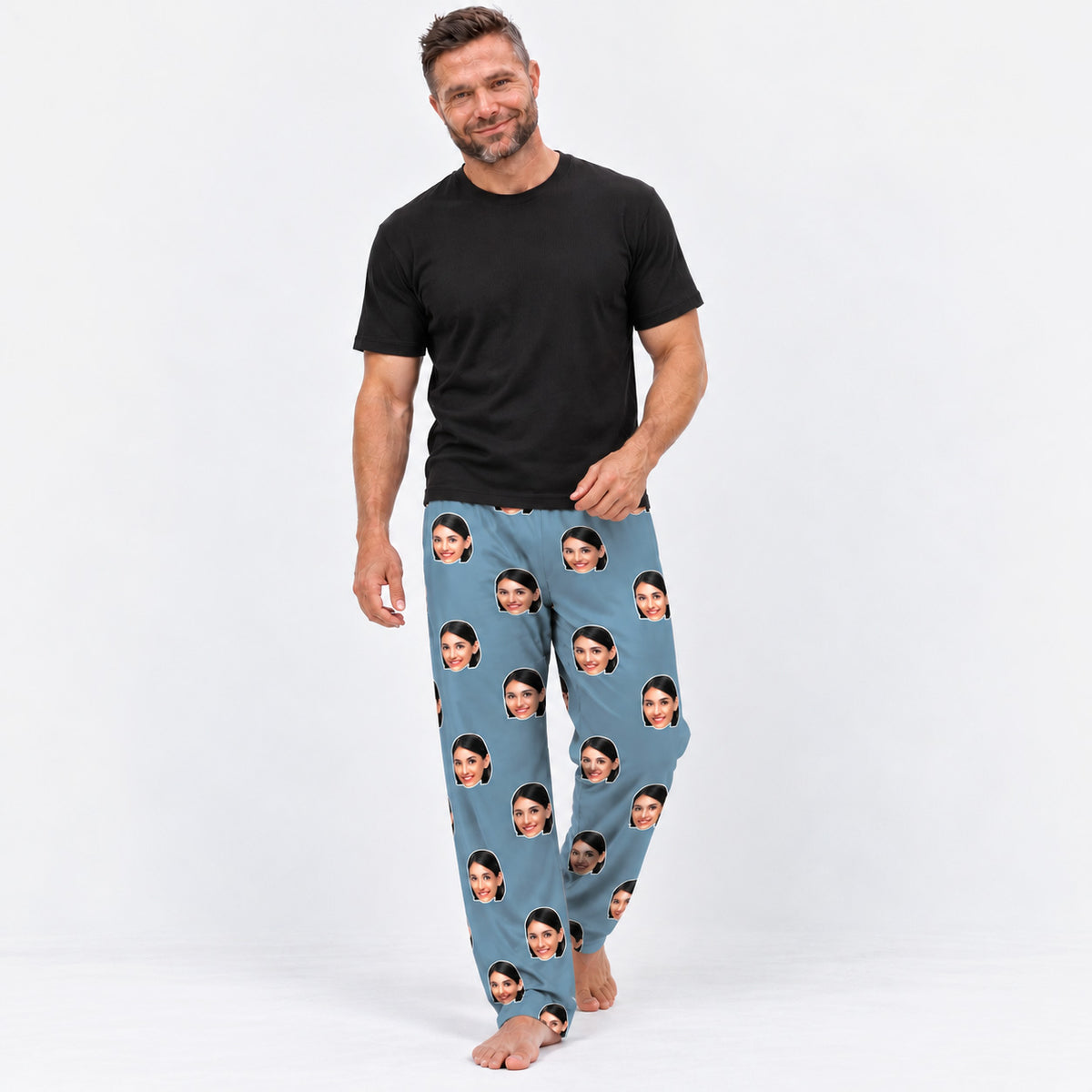 Your Face Custom Men's PJ Bottoms