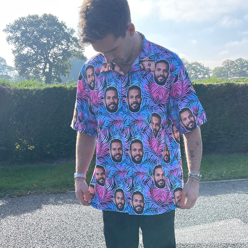 Neon Tropical Custom Hawaiian Shirt