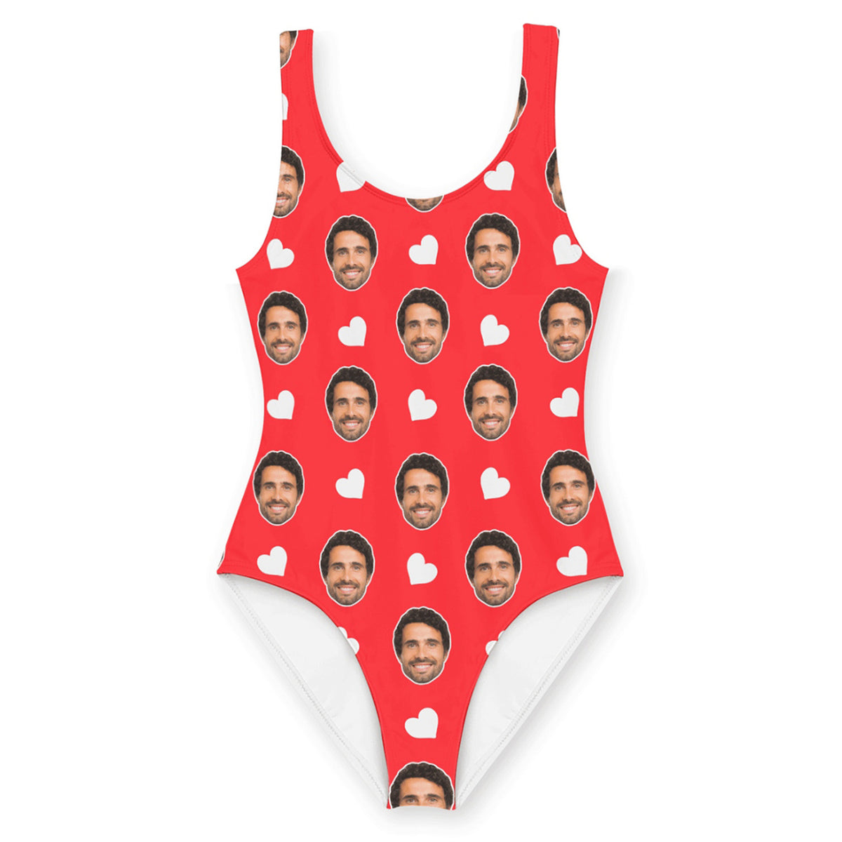 White Hearts Swimsuit