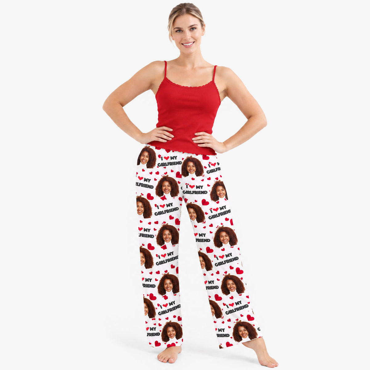 Women's I Love My Girlfriend PJ Bottoms