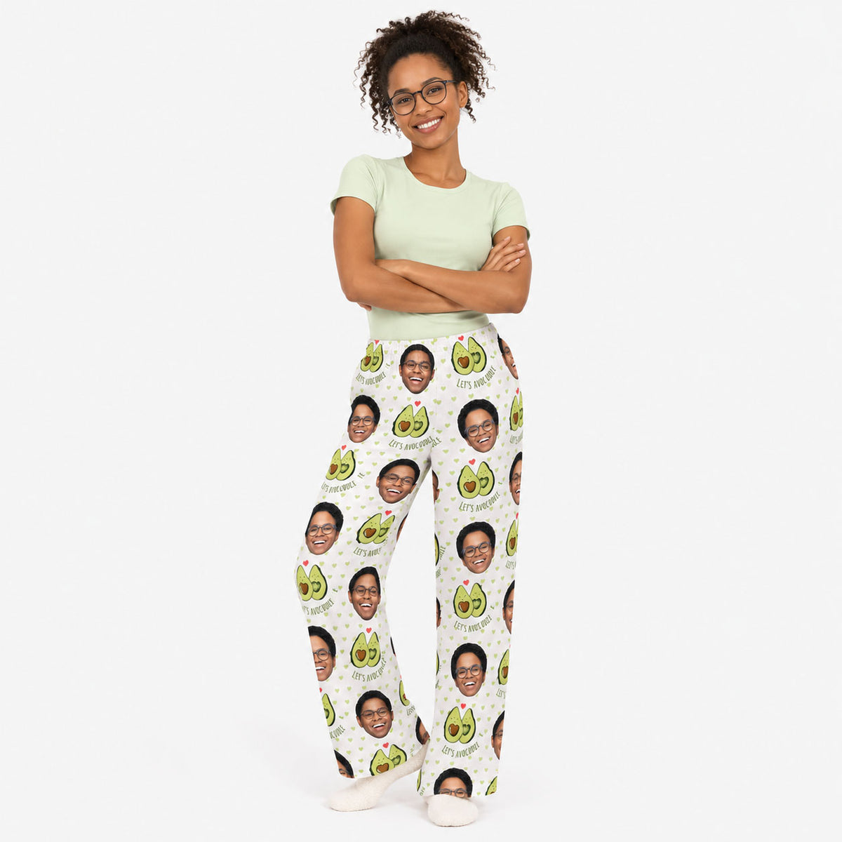 Women's Let's Avocuddle PJ Bottoms