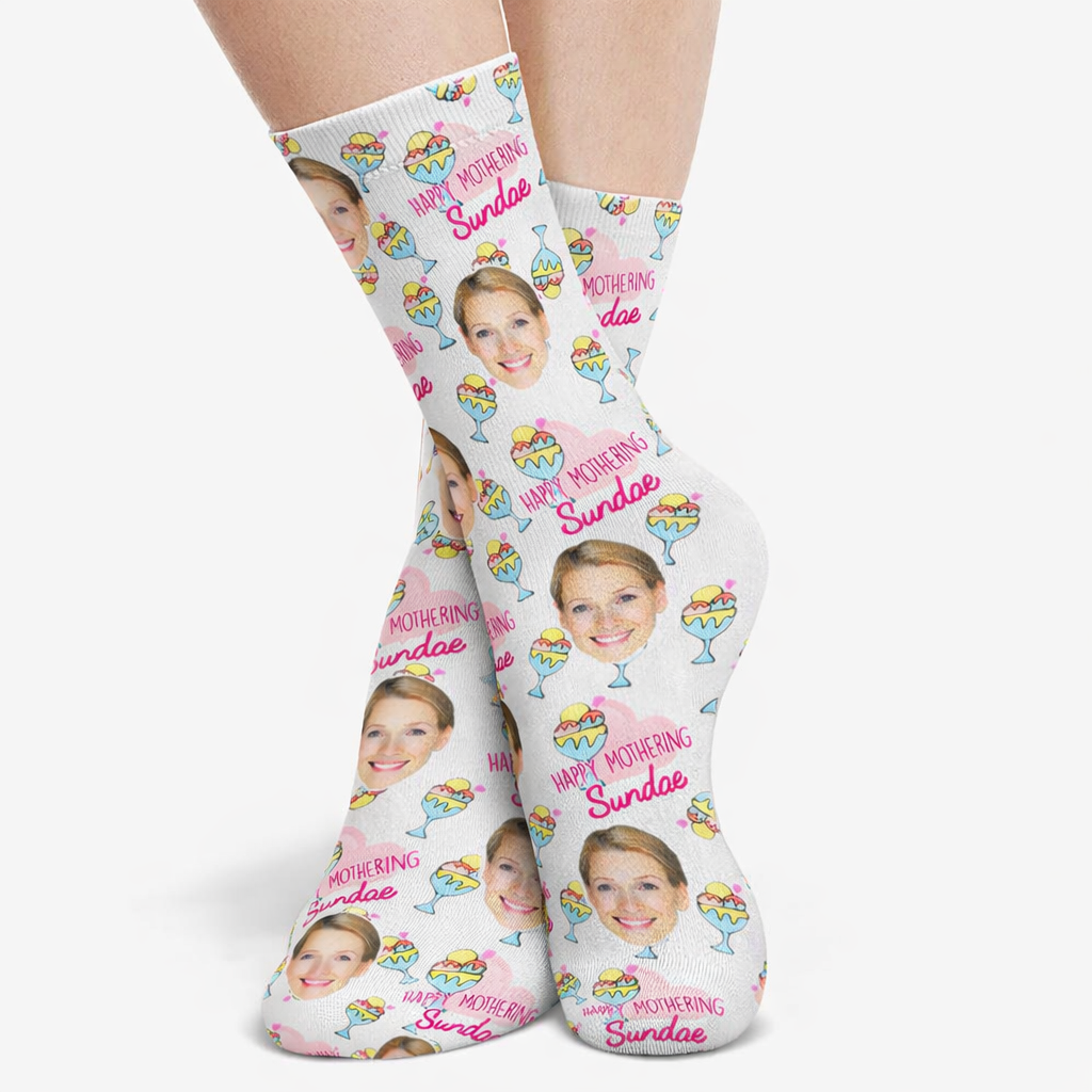 Happy Mothering Sundae Socks