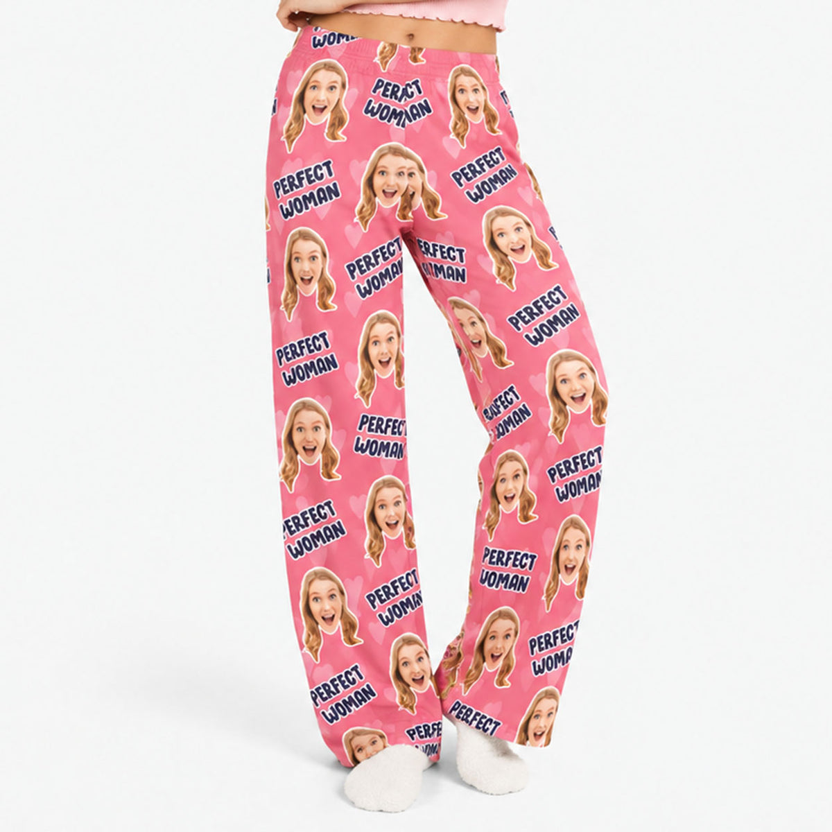 Women's Perfect Woman Personalised PJ Bottoms