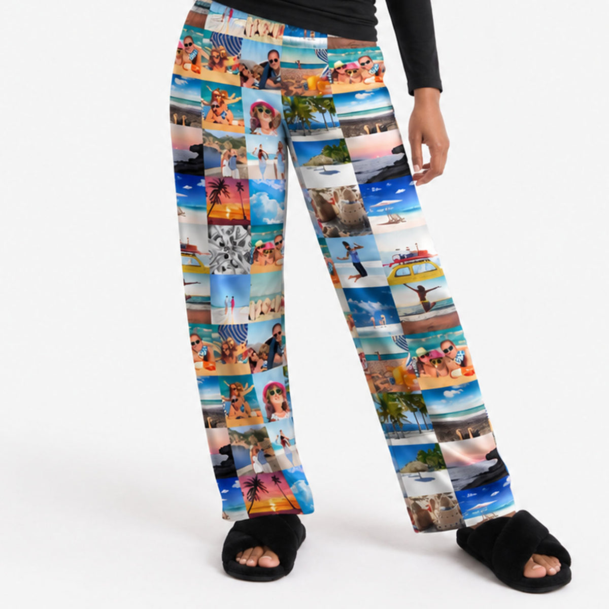 Women's Photo Collage PJ Bottoms