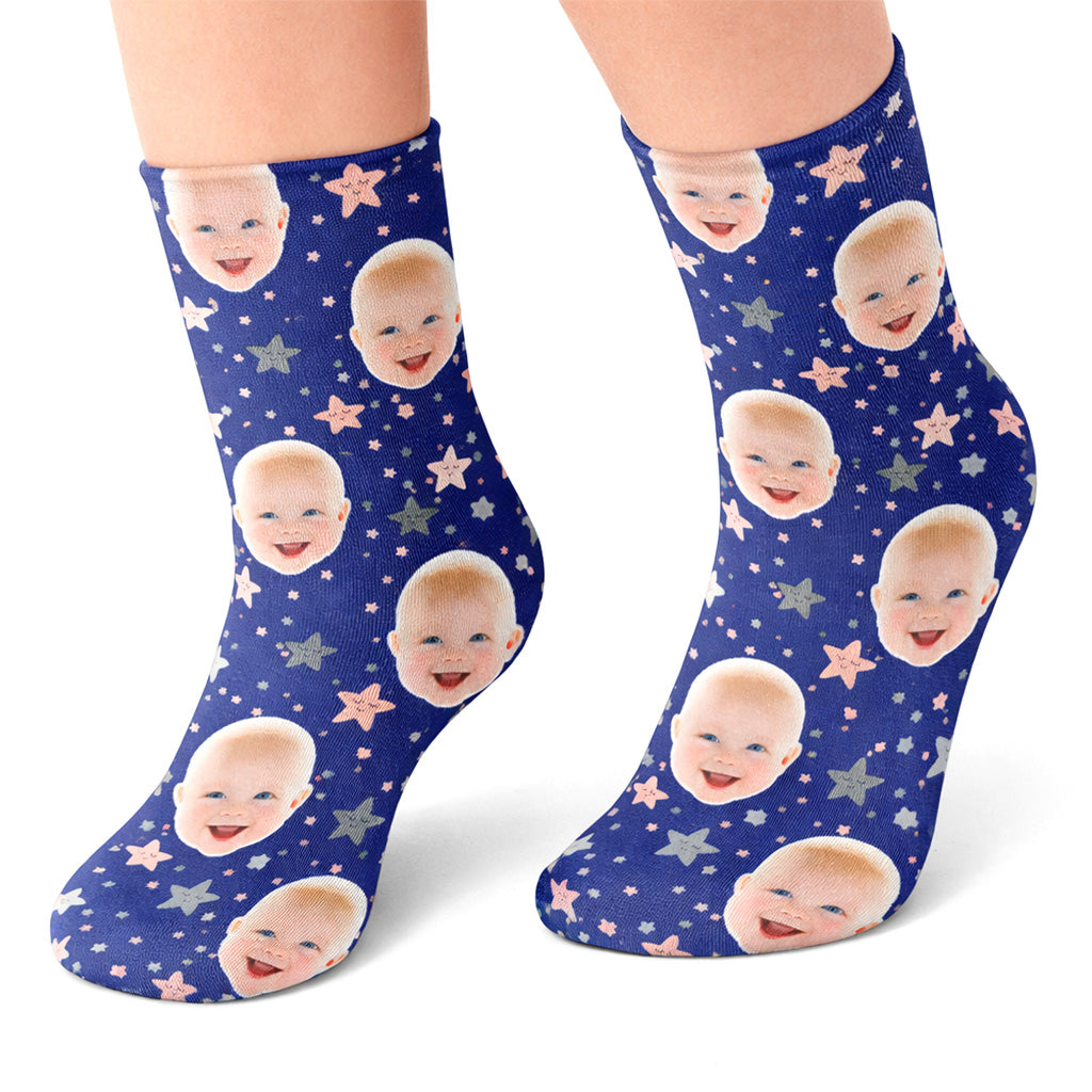 Cute Star Pattern Kids Socks