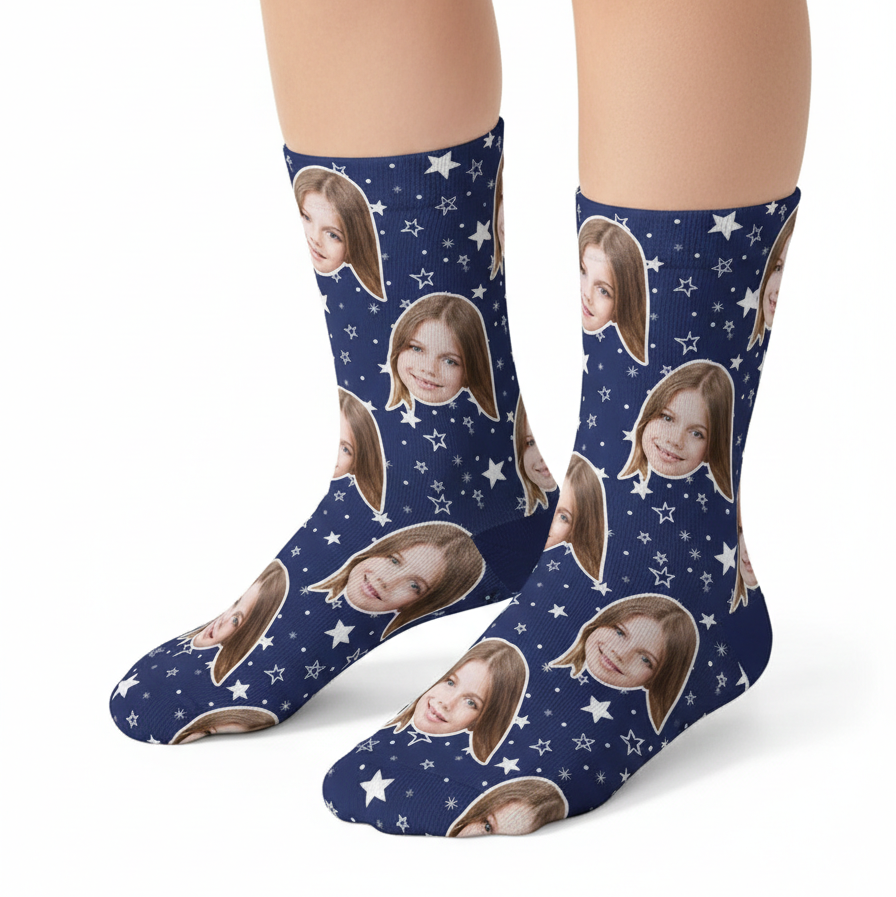 Star Pattern Kids Socks