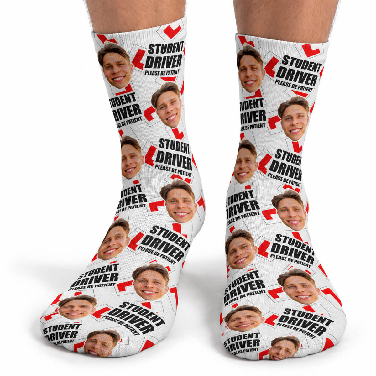 Student Driver Please Be Patient Socks