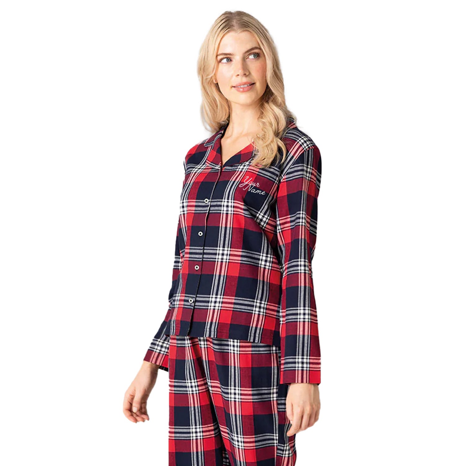 Womens Personalised Family Matching Pyjamas