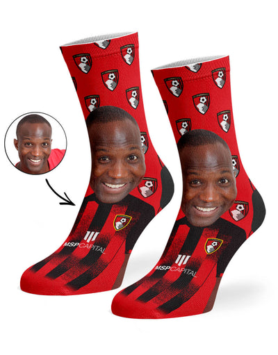 AFC Bournemouth Fan Personalised Socks