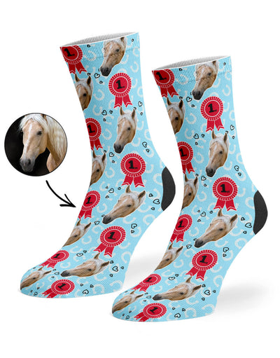 Horse Rosette Socks