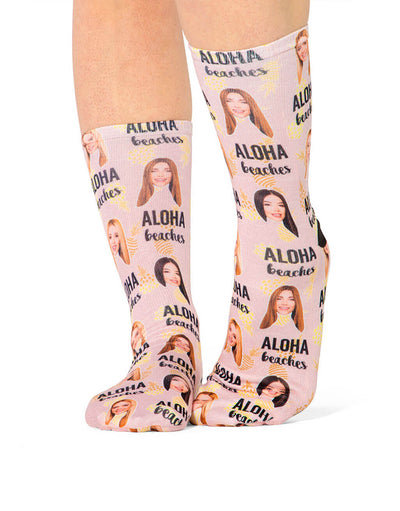 Aloha Beaches Socks