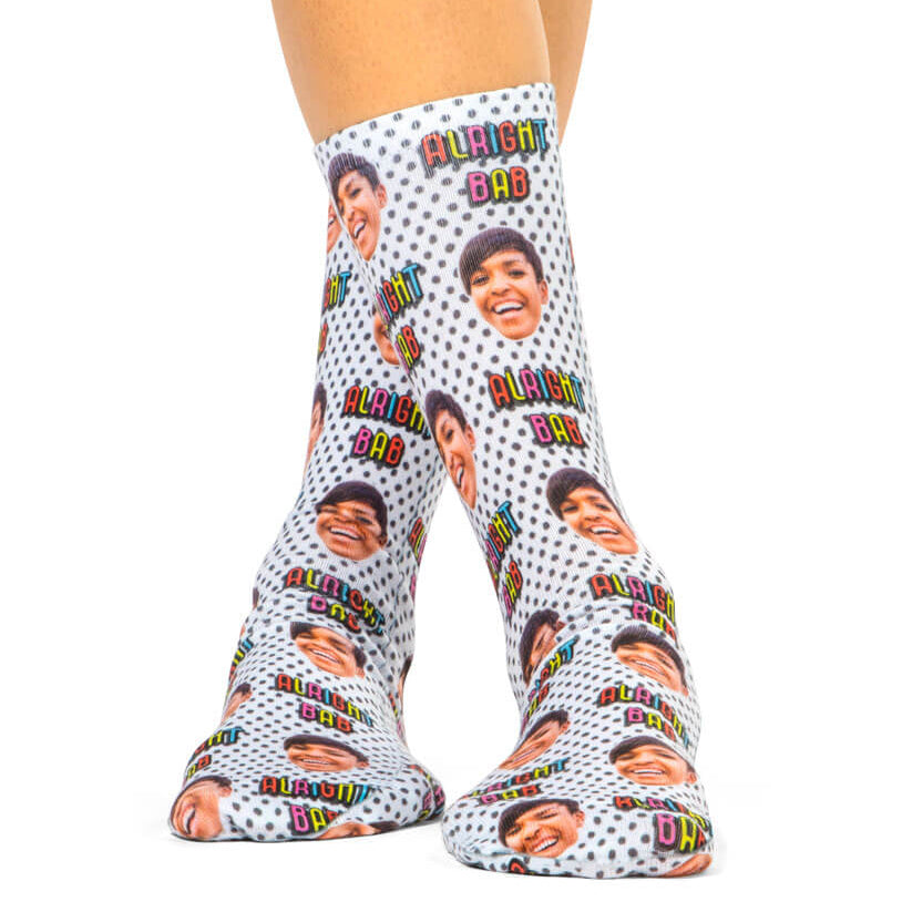 Alright Bab Socks - Custom Alright Bab Socks