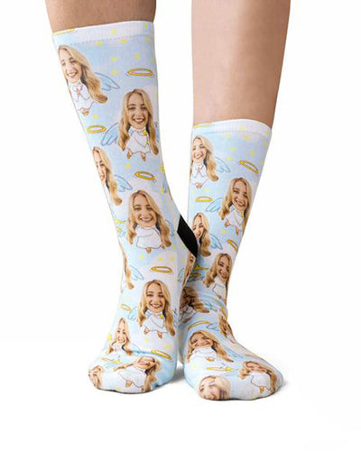 Angel Me Personalised Socks