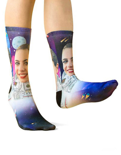 Personalised Astronaut Socks