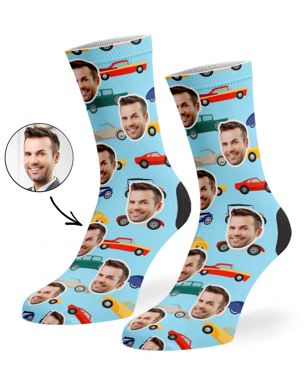 Car Face Socks