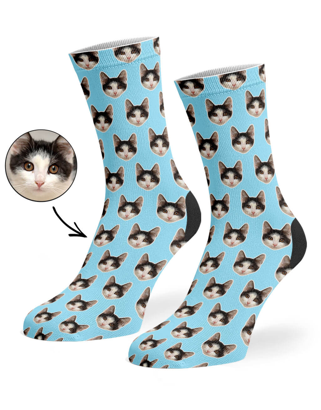 Cat Pattern Socks
