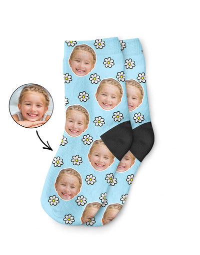 Daisy Face Kids Socks