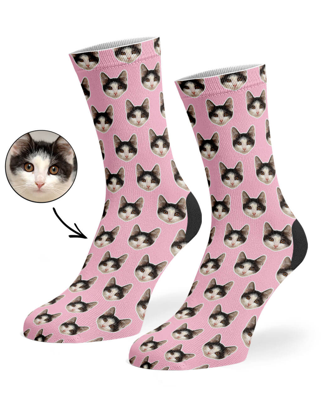 Cat Pattern Socks