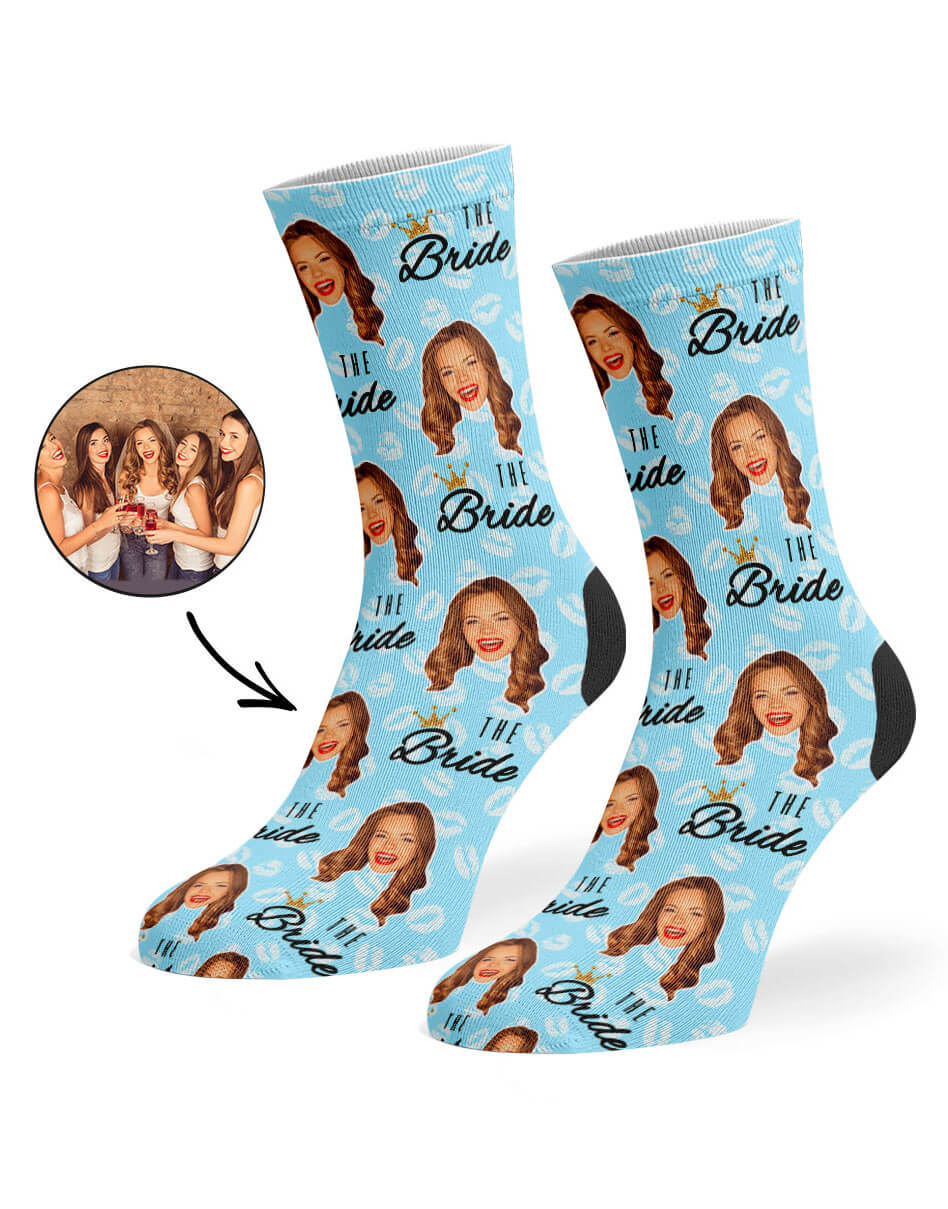 The Bride Personalised Socks