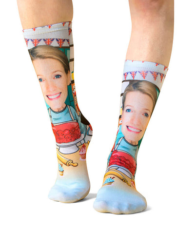 Personalised Baker Socks