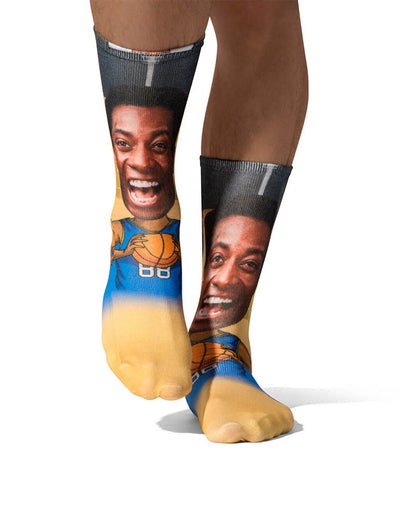 Personalised Basketball Player Socks