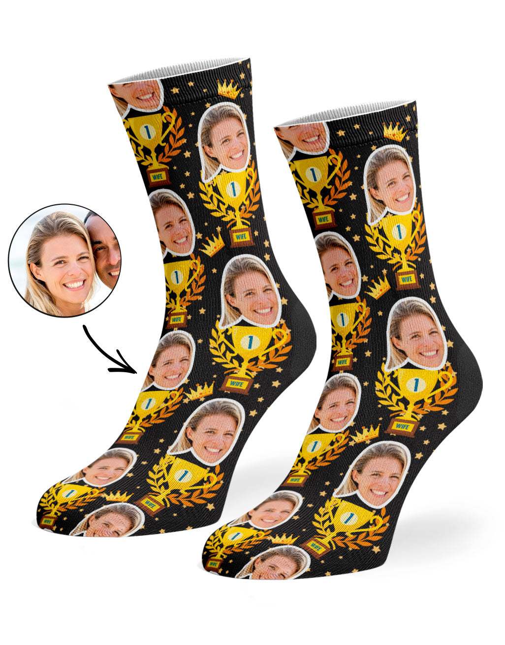 Trophy Wife Socks Gift
