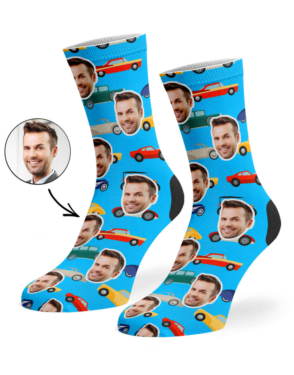 Car Face Socks