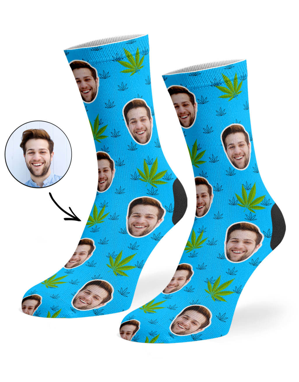 Personalised Weed Socks