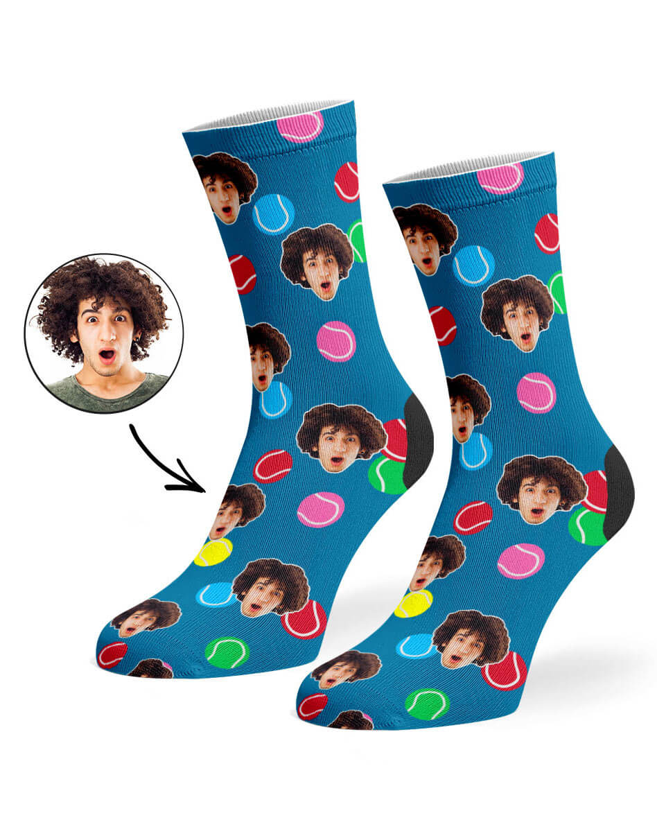 Colourful Tennis Socks Gift