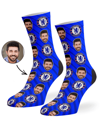 Personalised Chelsea Crest Socks